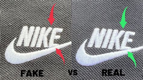 fake nike logo|how to tell if your nikes are fake.